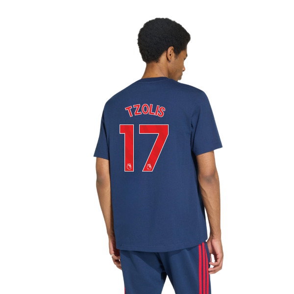 2026/27 Arsenal DNA Graphic Tee (Navy) (Tzolis 17)